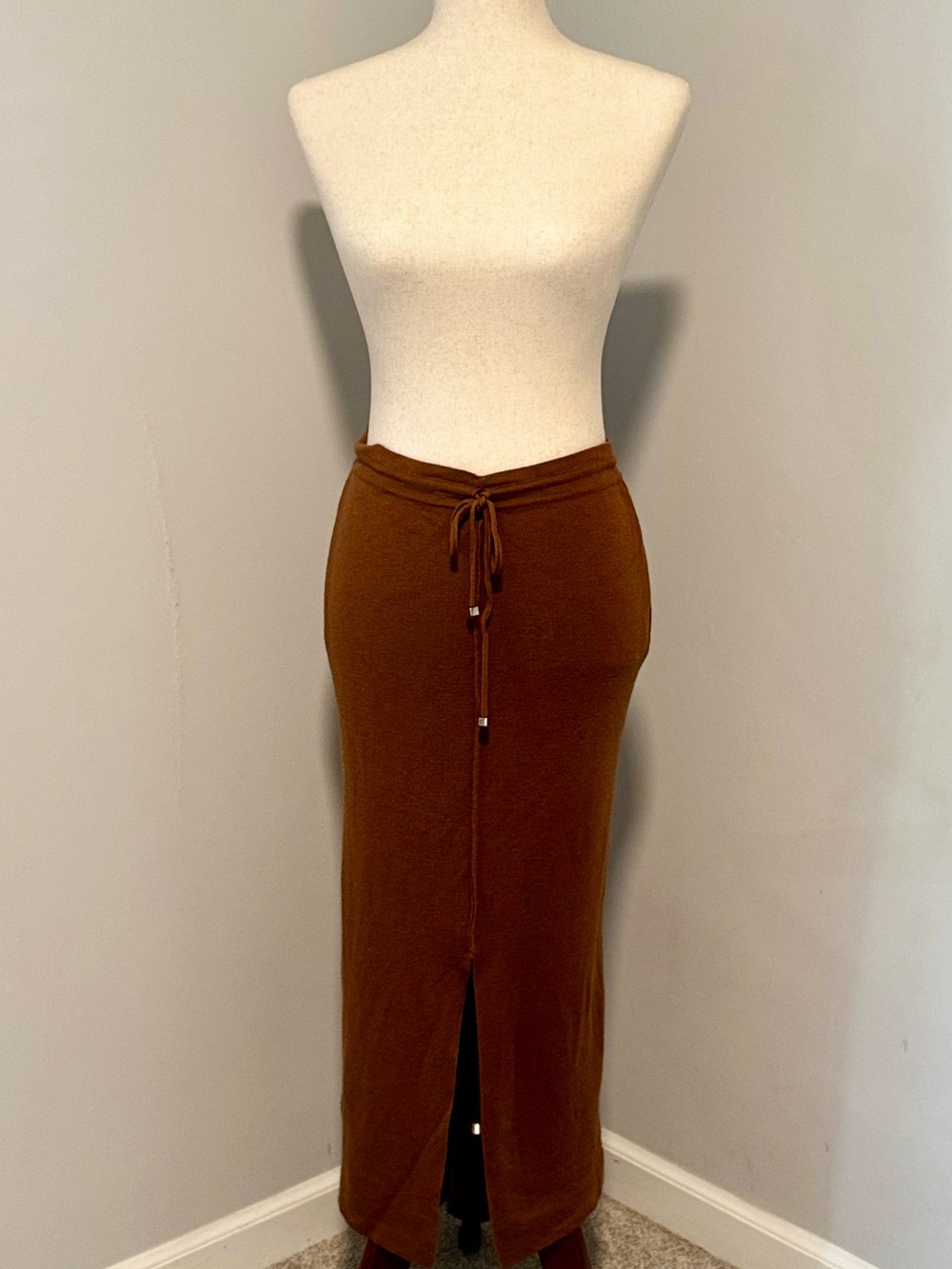 Vintage Briciole Wool Maxi Skirt, Made in Italy — Fits S/M